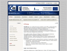 Tablet Screenshot of belmar.com.pl