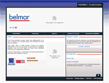 Tablet Screenshot of belmar.fr